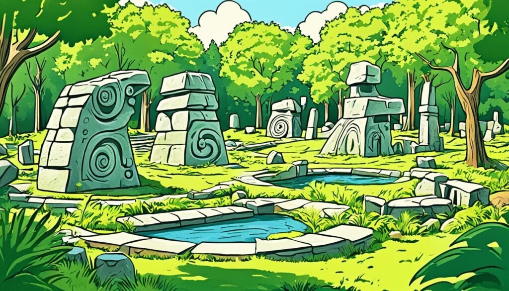 埃克贝格公园：雕塑和史前遗址