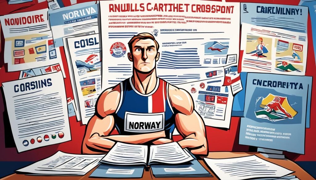 “外国运动员在挪威比赛的法律要求”