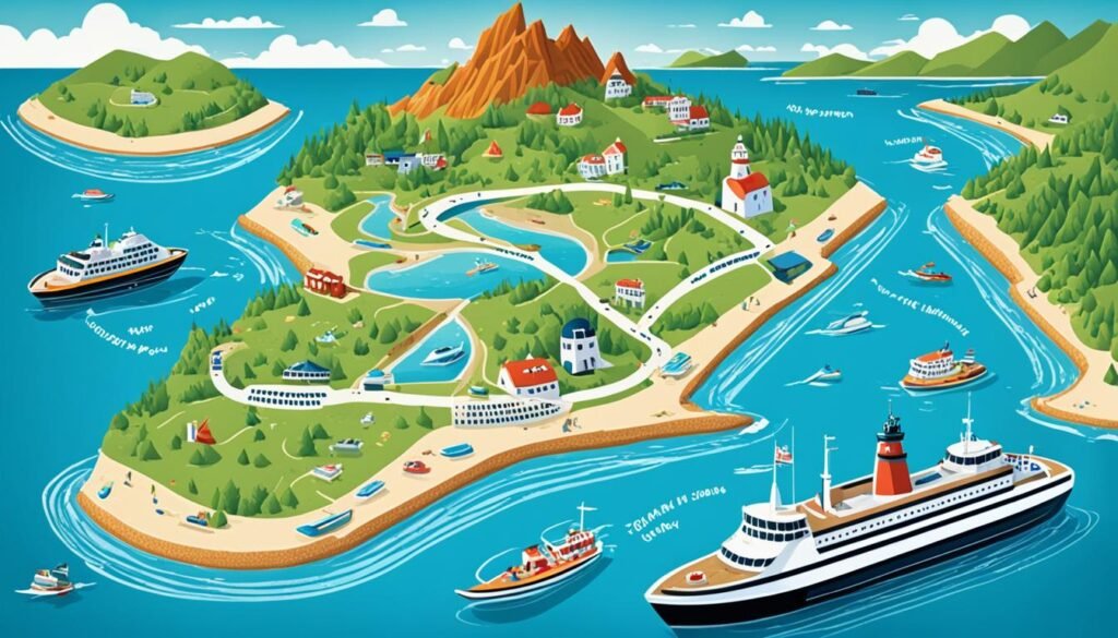 如何到达霍韦德岛 如何到达霍韦德岛