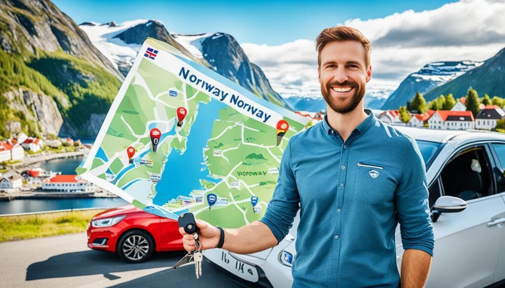 如何在挪威租车