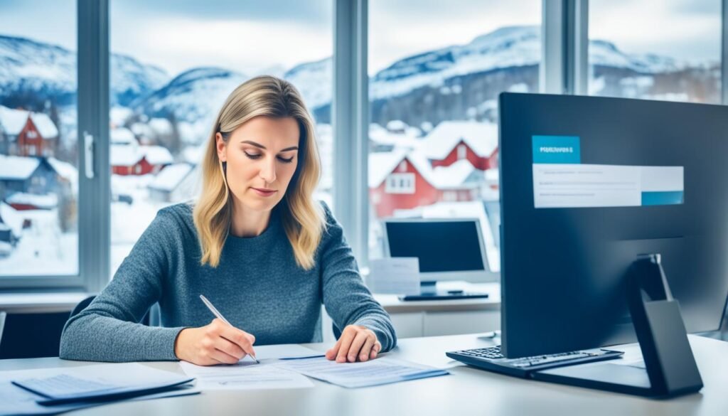 如何在挪威税务局注册