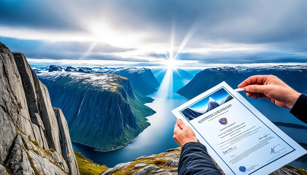 如何在挪威获得资质认证