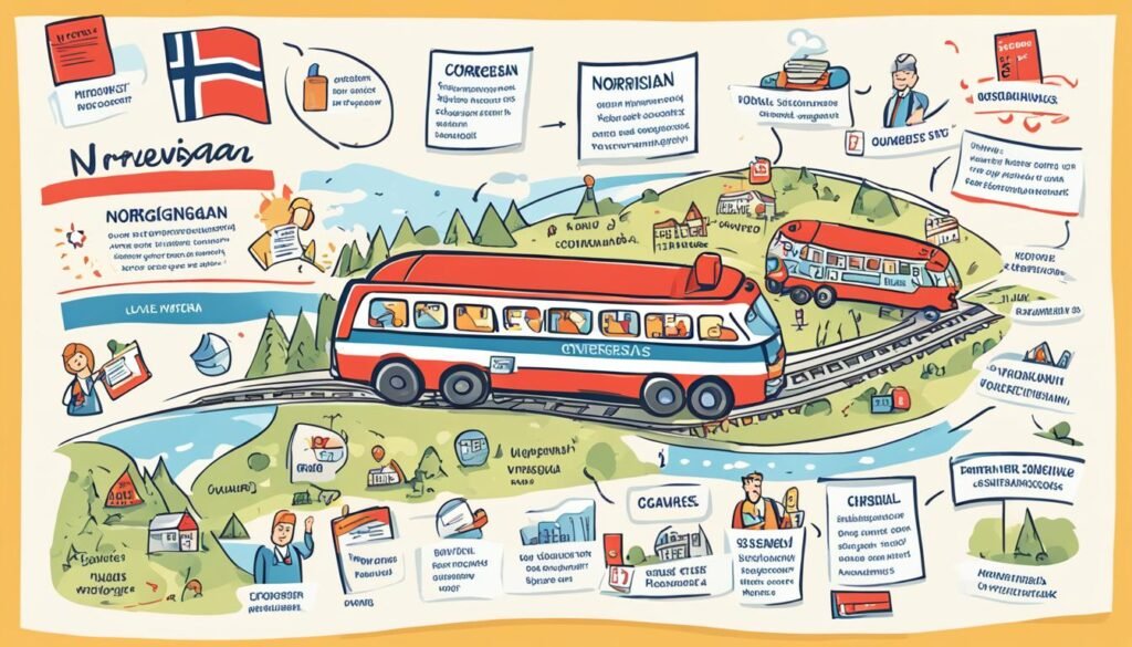 如何学习用于使用公共服务的挪威语