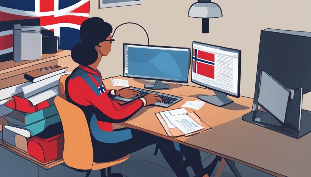 如何学习用于使用数字服务的挪威语