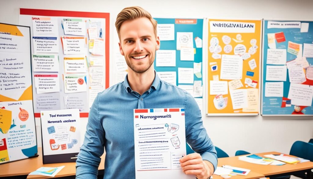 如何学习用于参加课堂和工作坊的挪威语