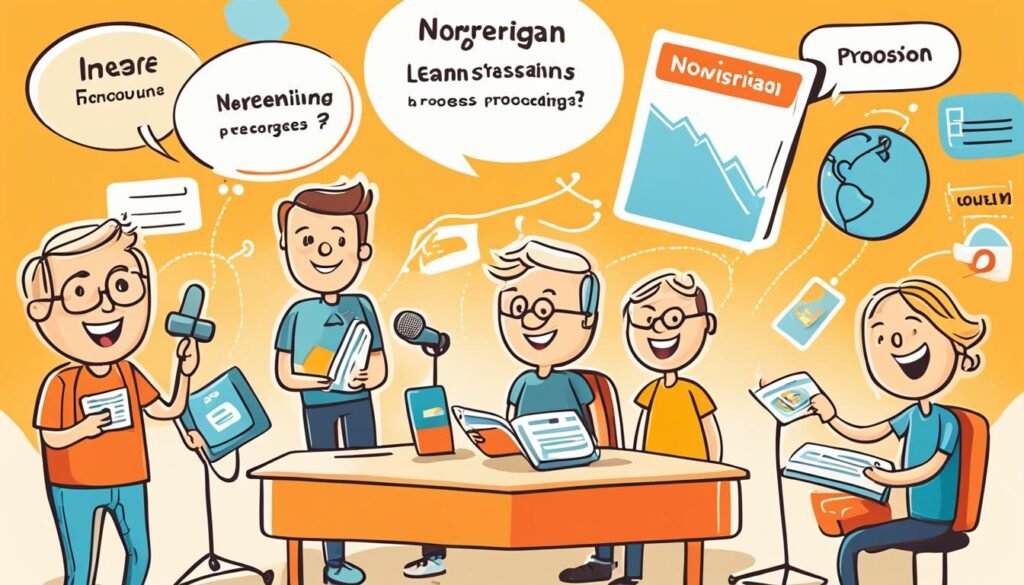 如何学习用于描述日常生活的挪威语