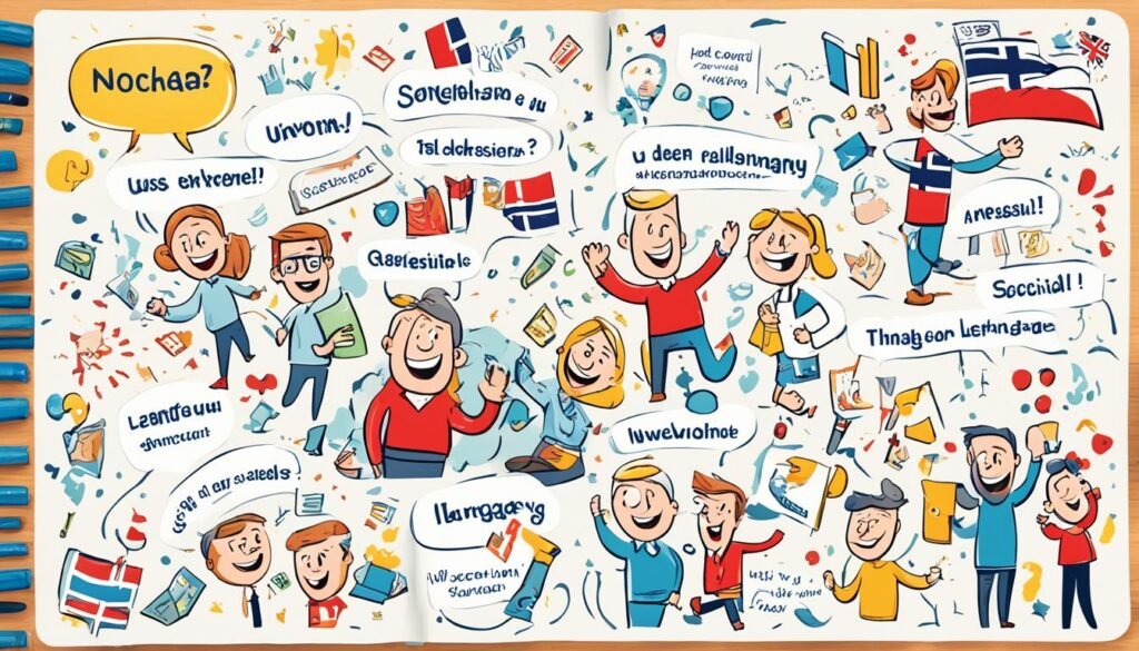 如何学习用于社交聚会的挪威语