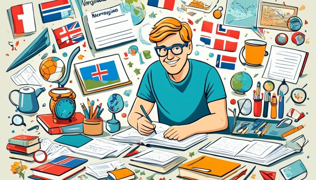 如何学习用于讨论兴趣爱好的挪威语