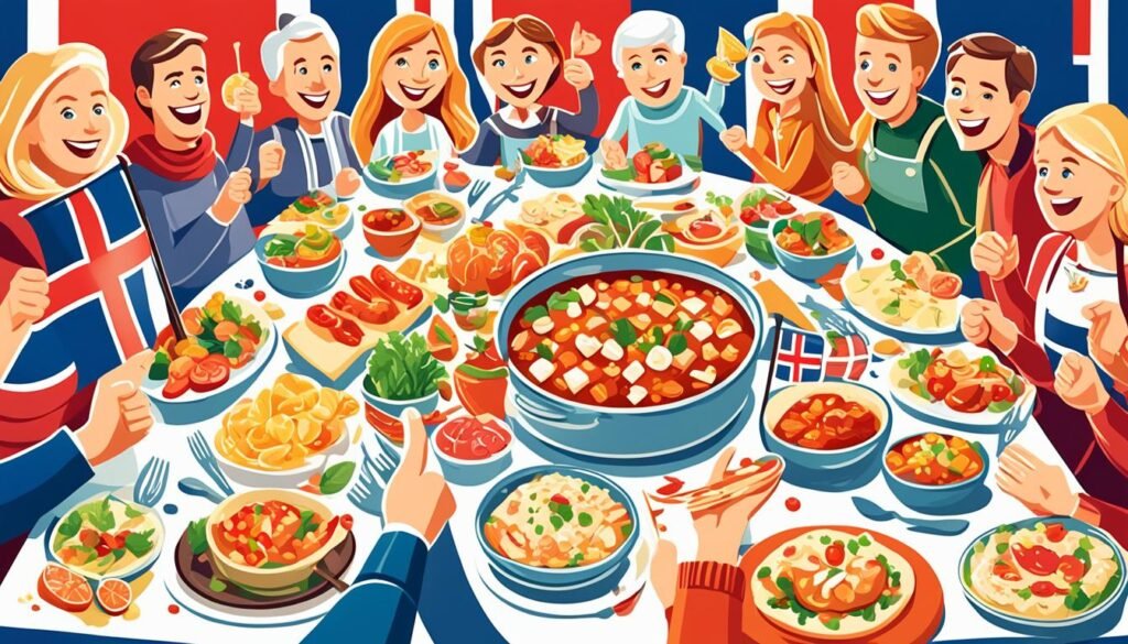 学习挪威语：参与关于食物的对话