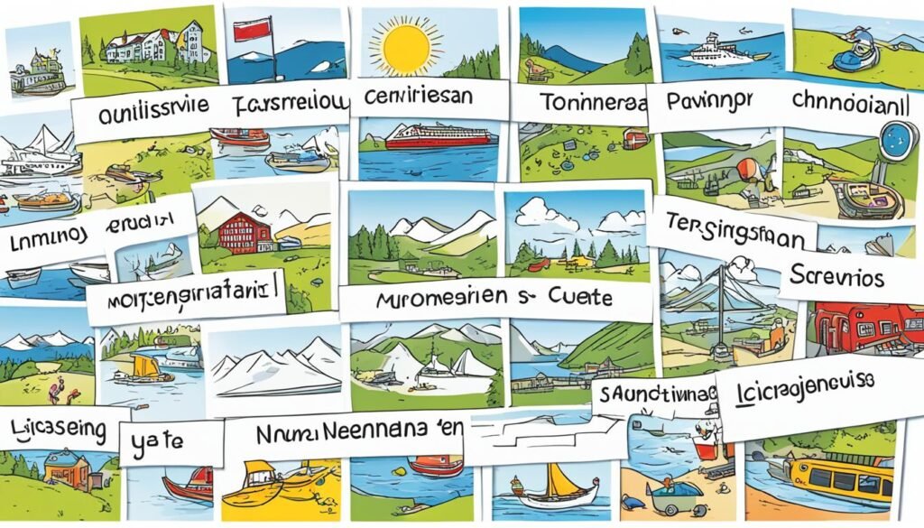 学习挪威语：描述休闲活动的词汇