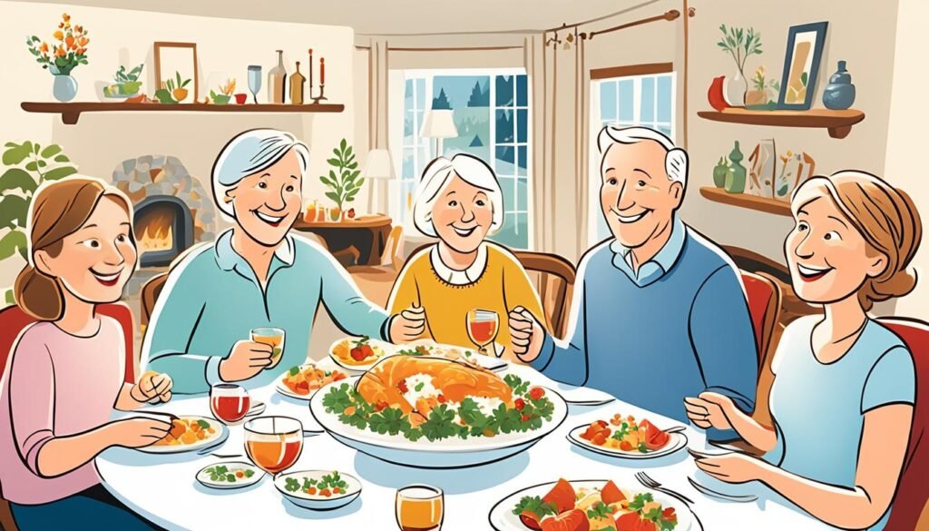 学习挪威语：描述家庭聚会的词汇