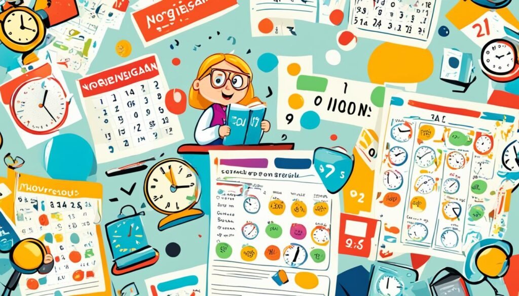 学习挪威语：时间表达词汇