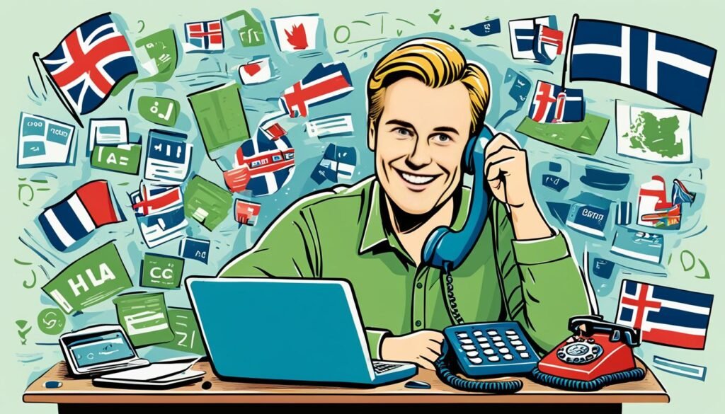 学习挪威语：电话和在线对话的常用短语