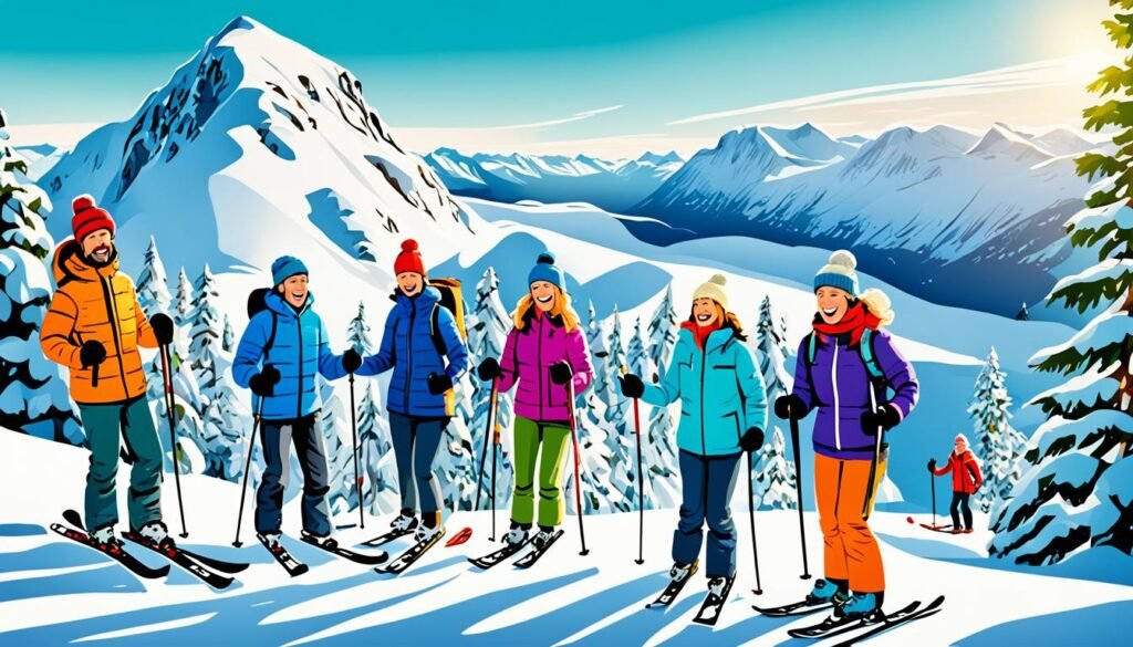 学习越野滑雪:挪威的成年礼