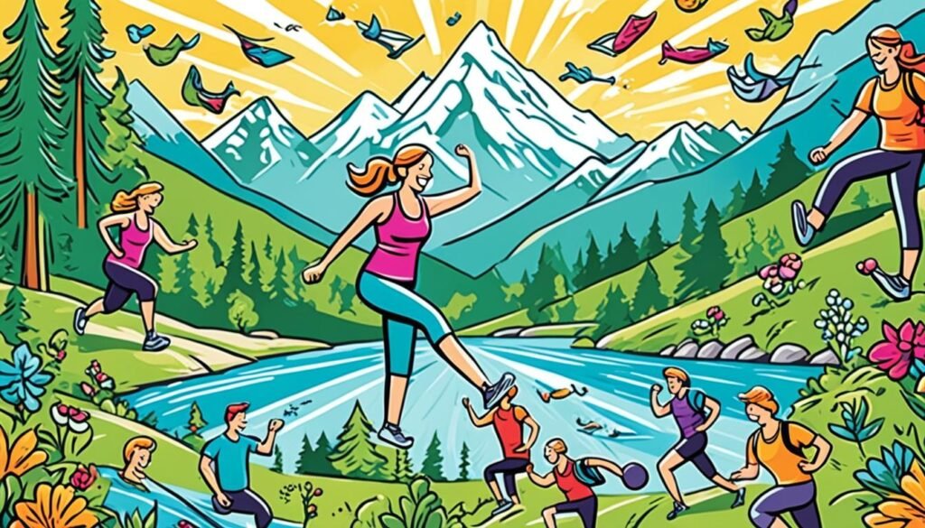 室外活动种类与健康好处