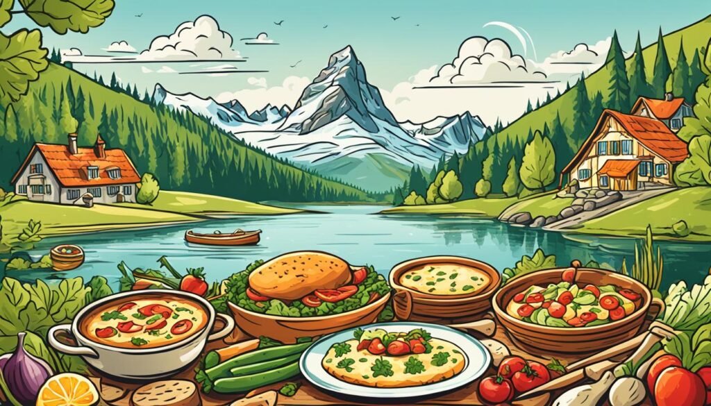 弗罗格讷塞特伦：传统美食与美景