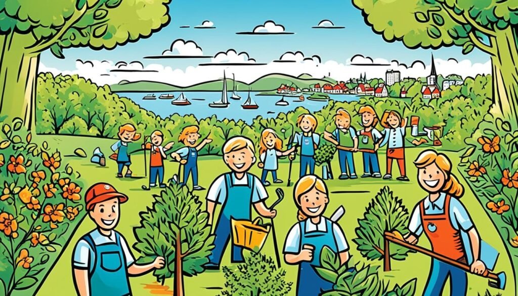 志愿工作精神：挪威社区志愿工作精神