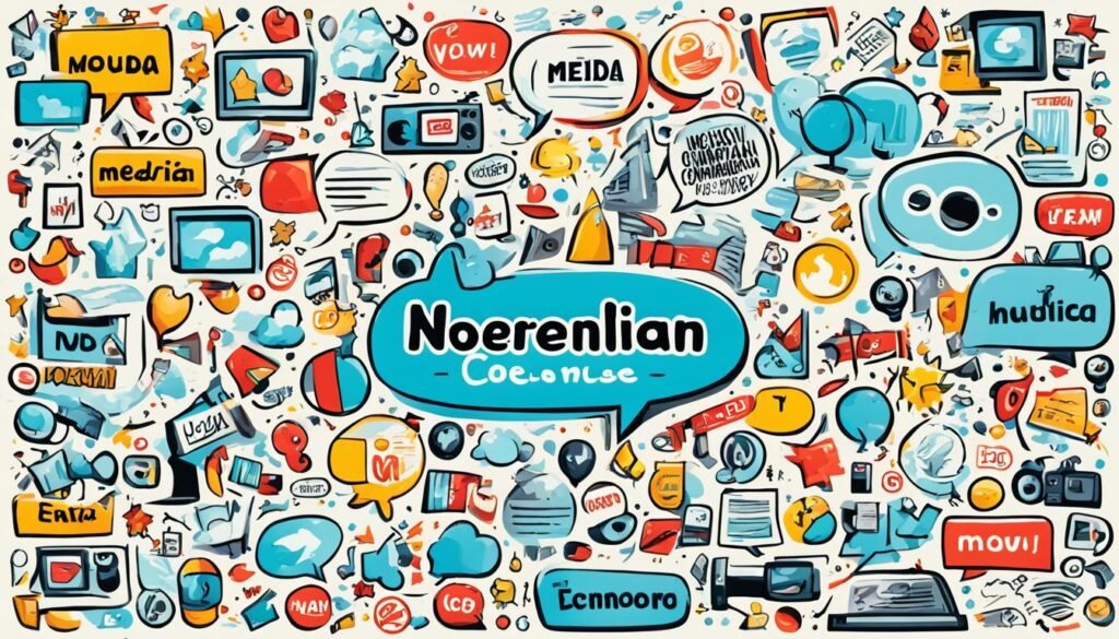 扩展你的挪威语词汇：媒体与通信