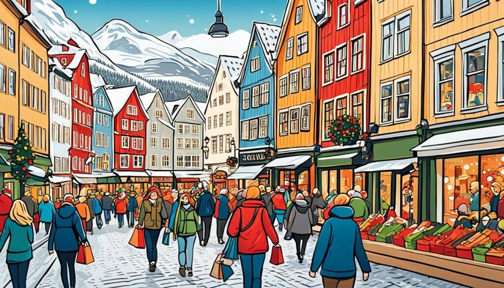 挪威主要城市的最佳购物街