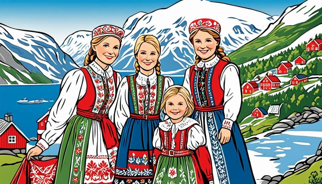 挪威传统服装象征