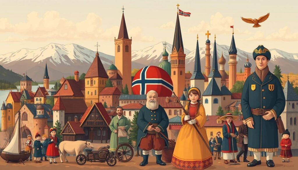 挪威公民身份考试中的历史和文化问题