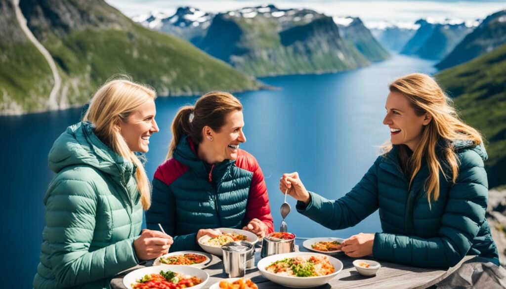 挪威同事建立关系