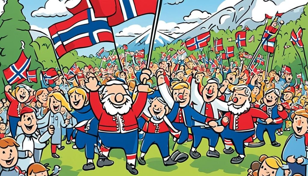 挪威国庆日庆祝活动