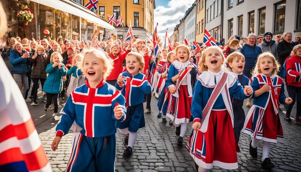 挪威国庆日：5月17日的庆祝活动
