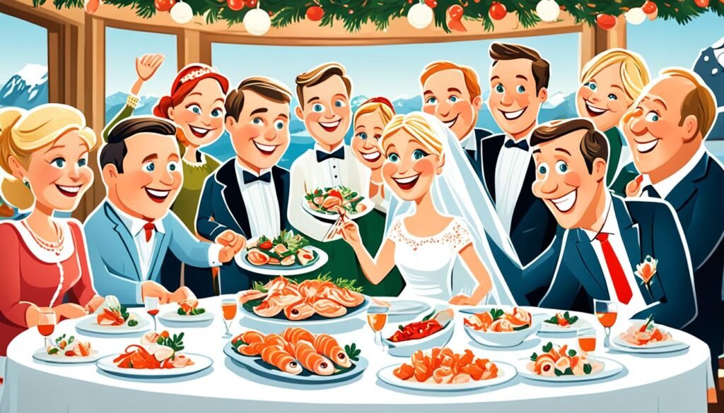 挪威婚礼传统 客人期待