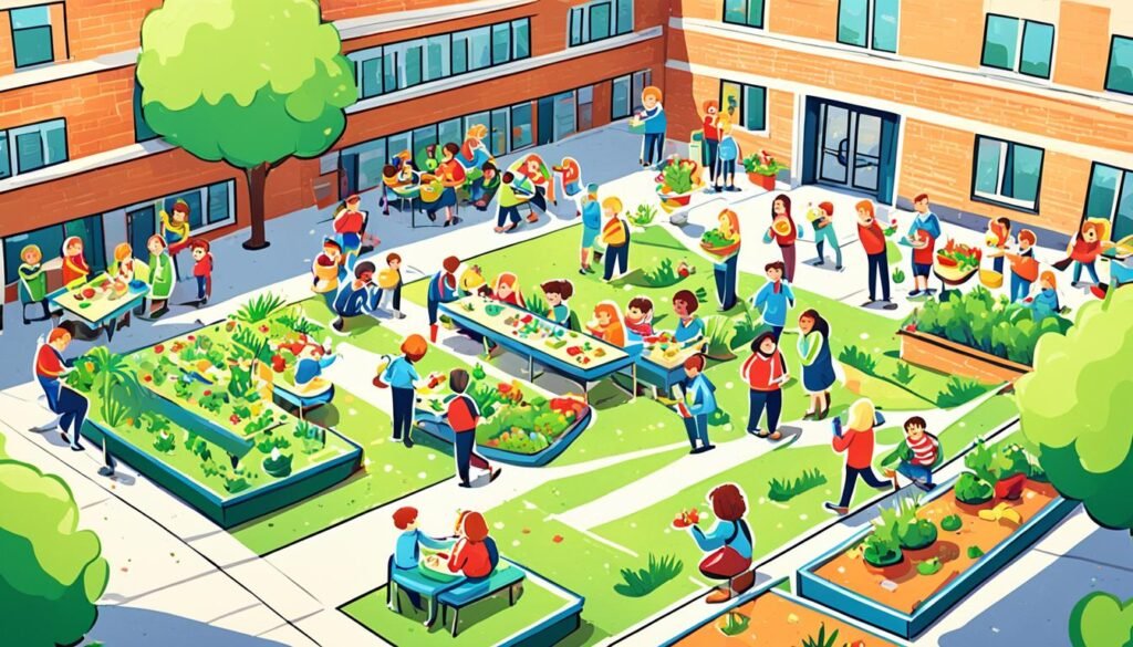 挪威学校社区参与