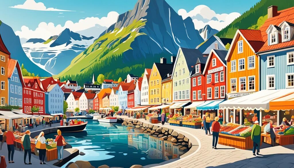 挪威峡湾小镇的购物指南