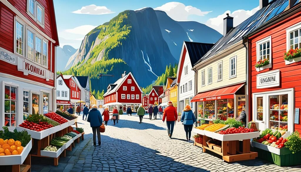 挪威峡湾小镇的购物：购买什么及购买地点