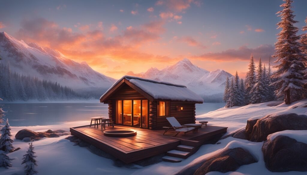 挪威户外桑拿体验