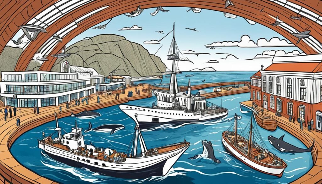 挪威捕鲸博物馆对比