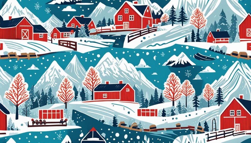 挪威文化中的颜色与质感