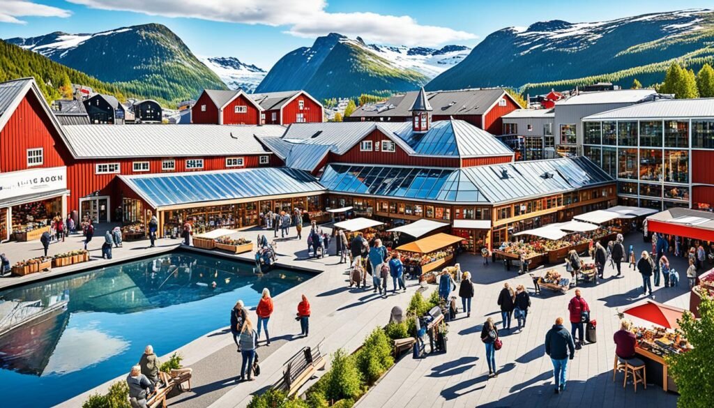 挪威最佳购物中心：从奥斯陆城到Lagunen