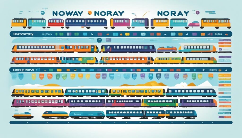 挪威火车时刻表 挪威火车时刻表