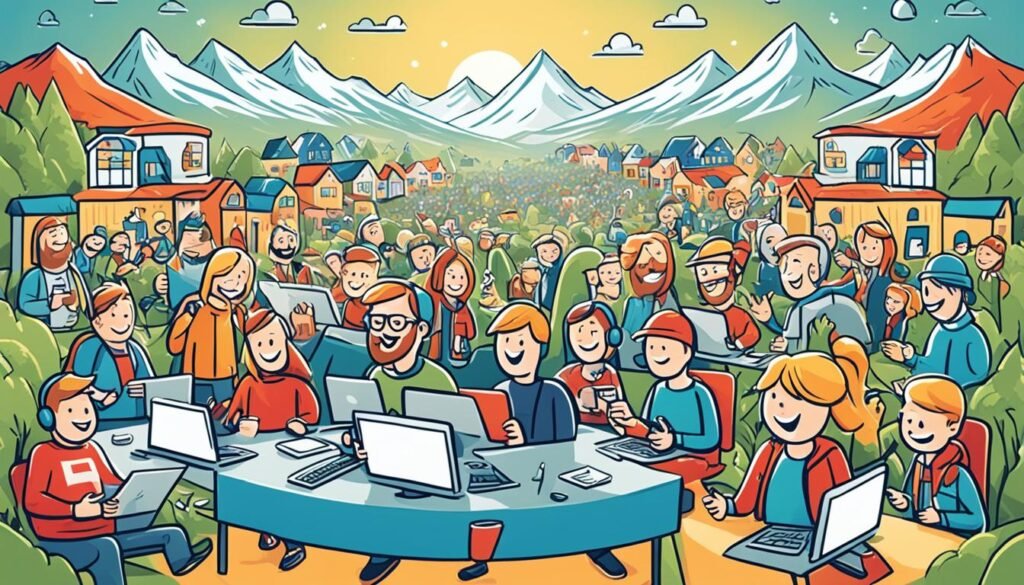 挪威语互动社交媒体社区