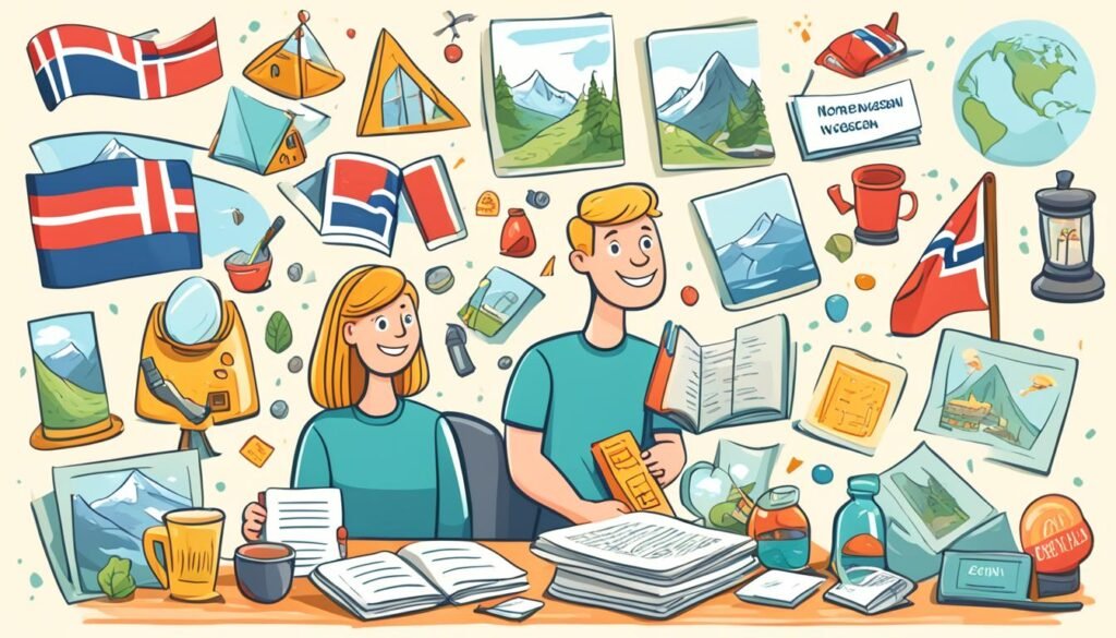 挪威语兴趣爱好词汇学习