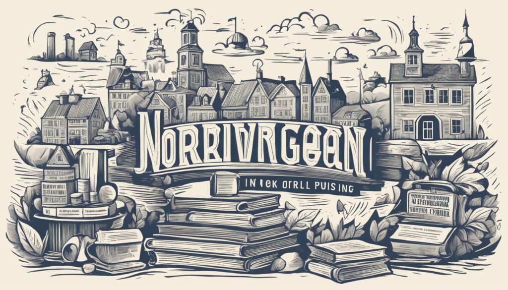 挪威语印刷和出版词汇