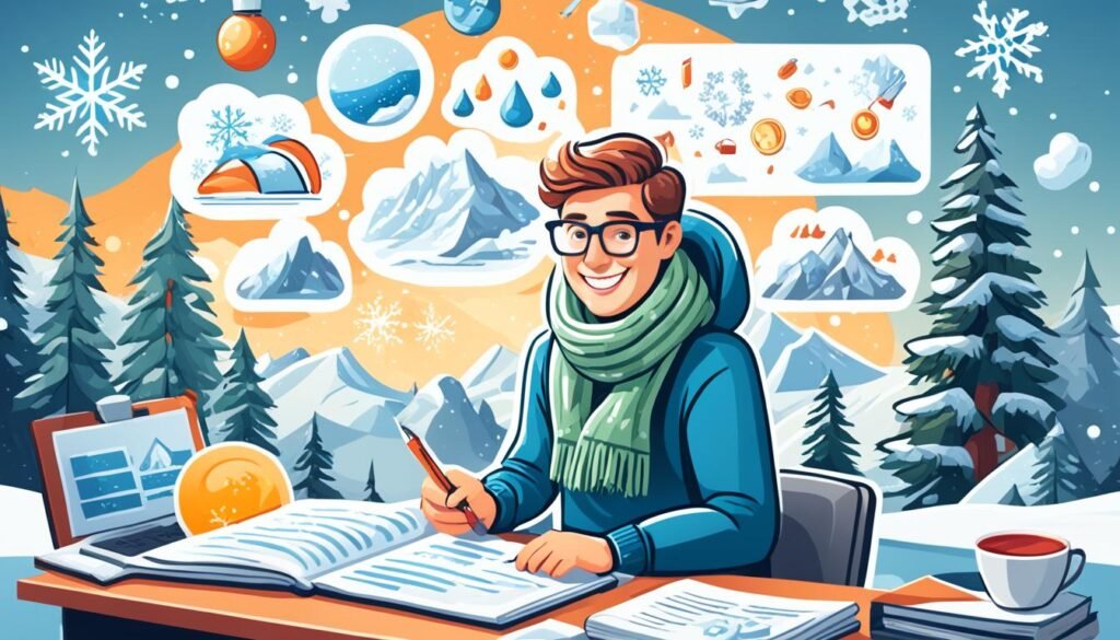 挪威语课程的天气词汇学习过程