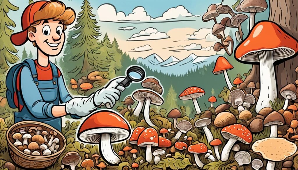 挪威采蘑菇技巧