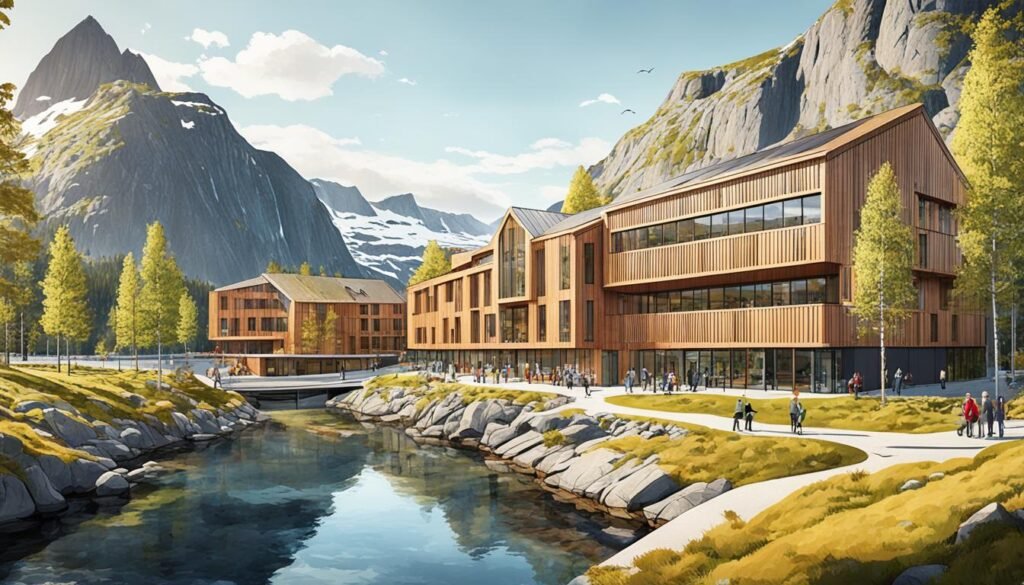 探索哈马罗伊汉姆森中心（Hamsun Center in Hamarøy）的艺术与自然