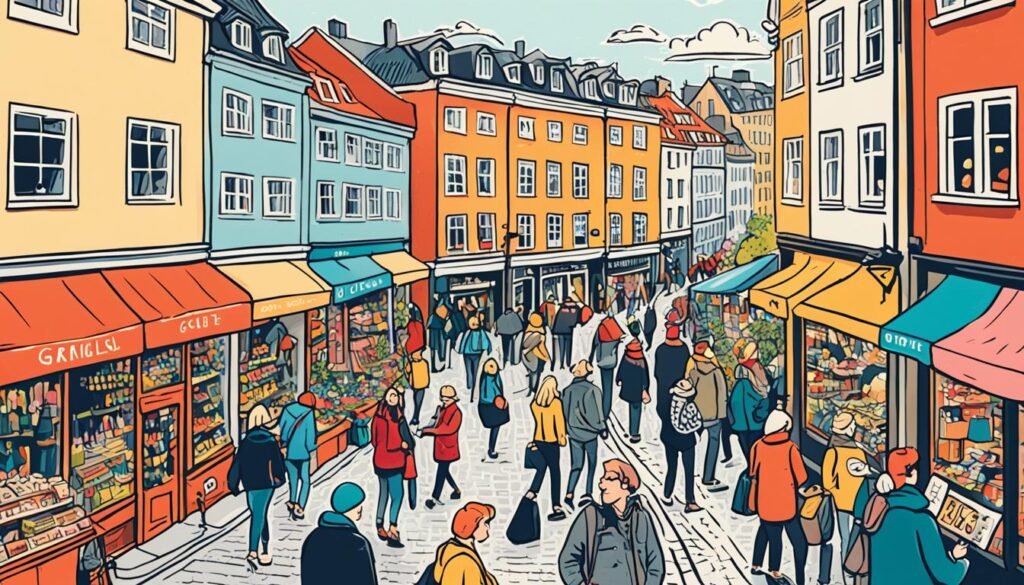 探索奥斯陆的Grünerløkka区购物