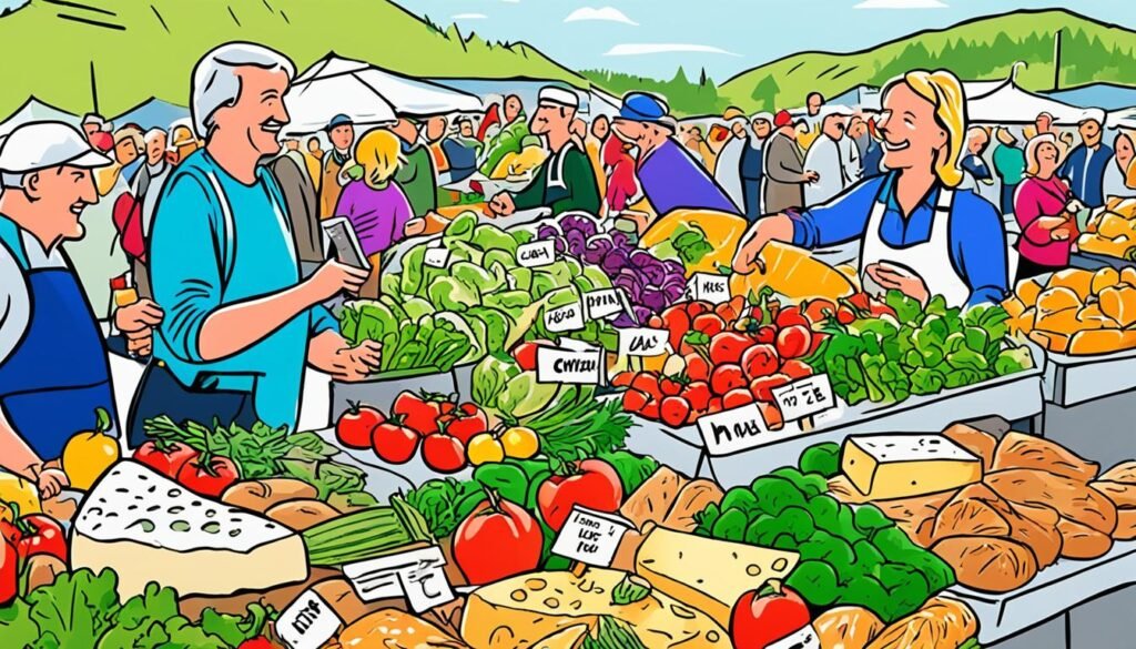 探索挪威的本地食品市场