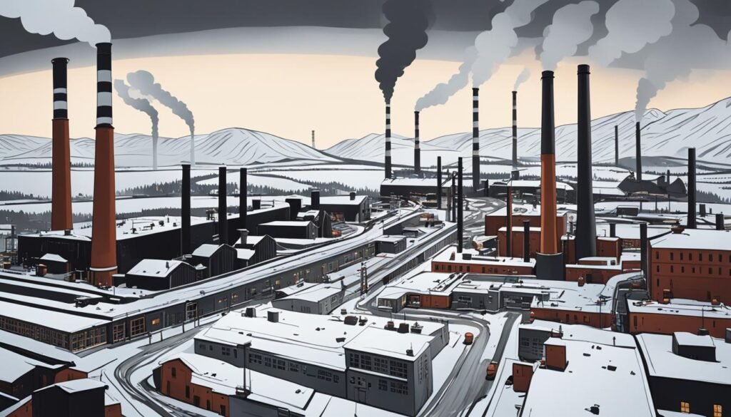 探索比约尔纳滕博物馆（Bjørnevatn Museum）的工业挪威