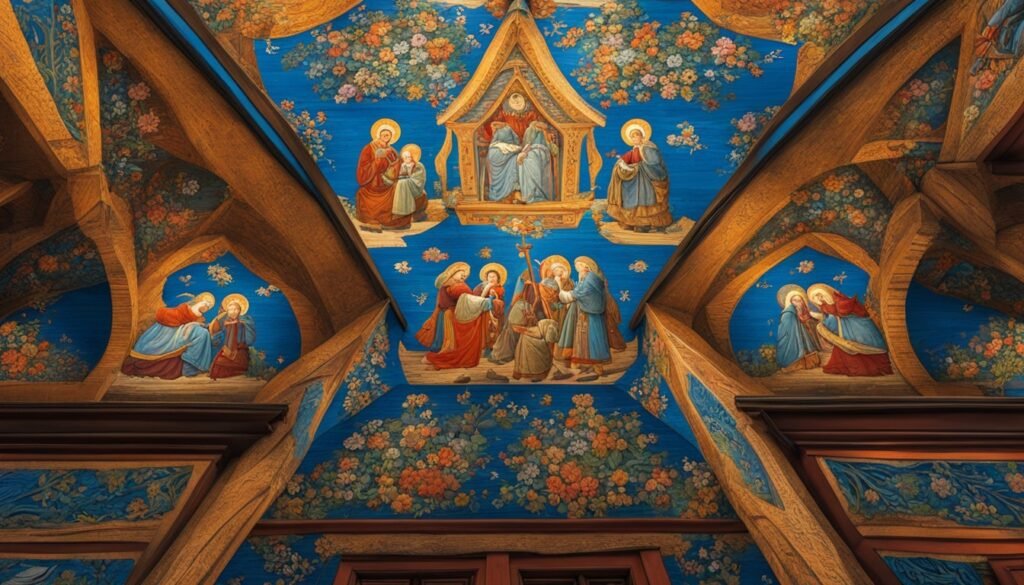 探索罗罗斯博物馆（Røros Museum）的挪威教堂艺术