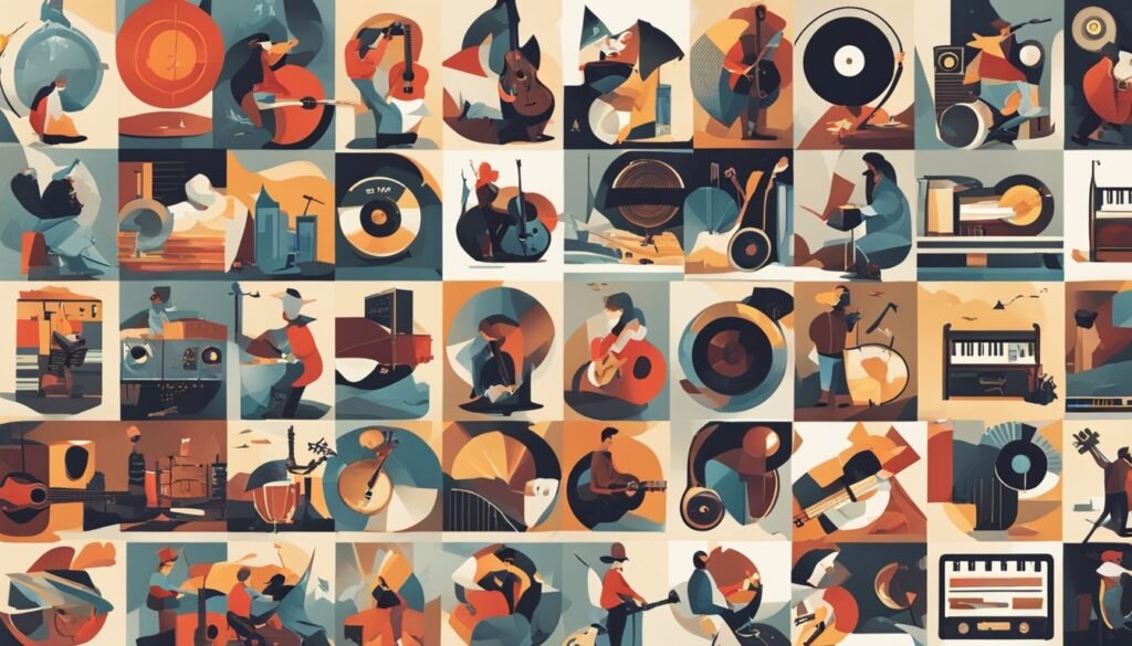 描述音乐流派的挪威语词汇