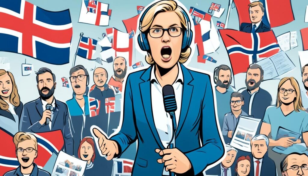 提升挪威语政治表达能力