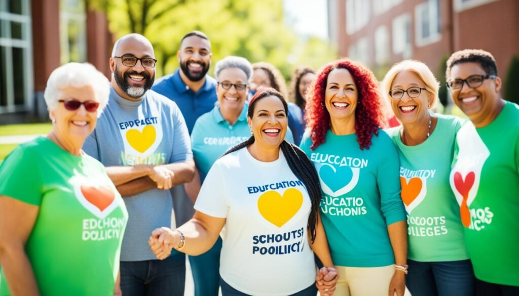 政策支持 社区参与 教育政策